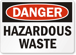 hazardous waste sign